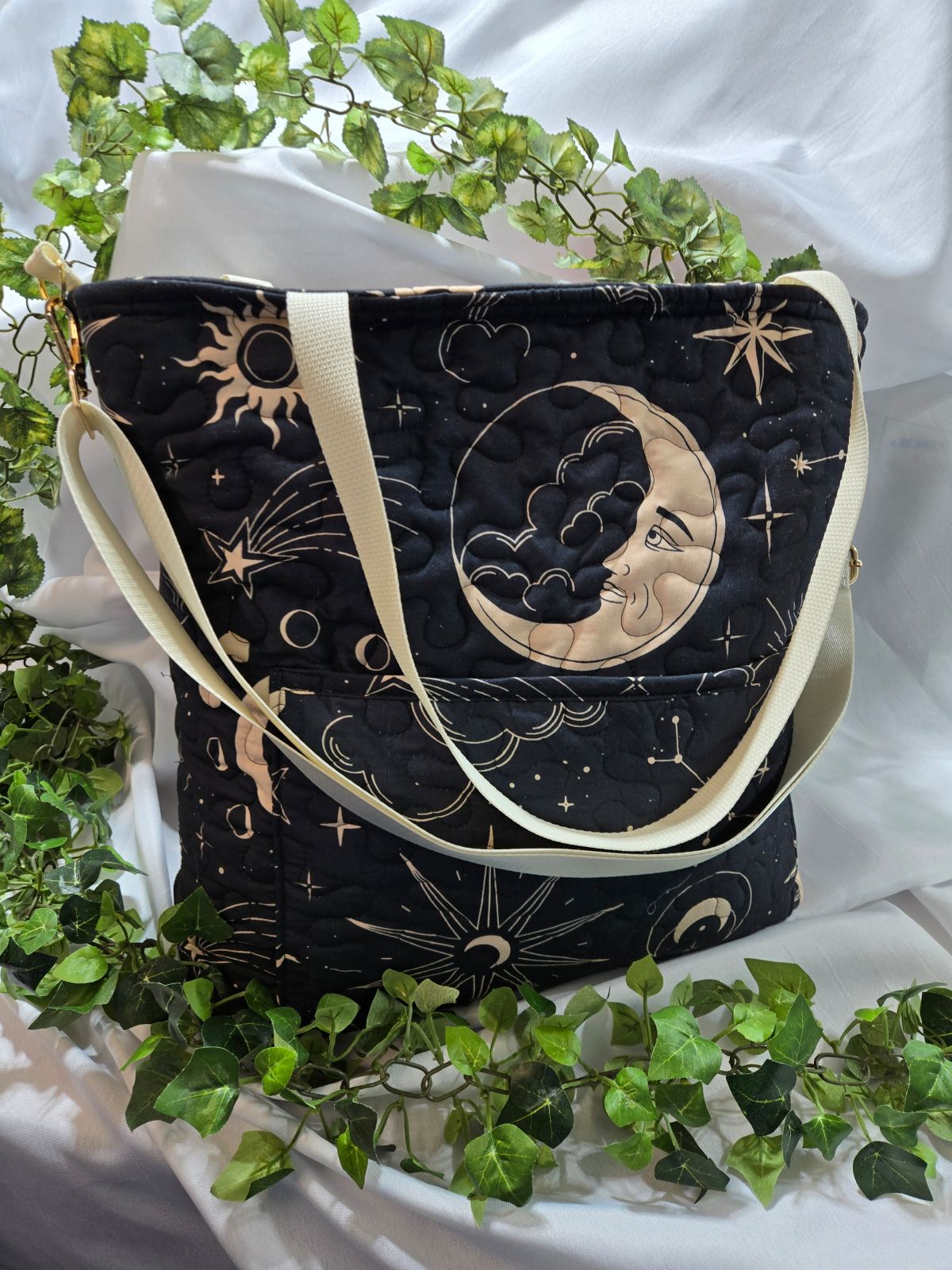 Celestial Bodies Large Crossbody Tote