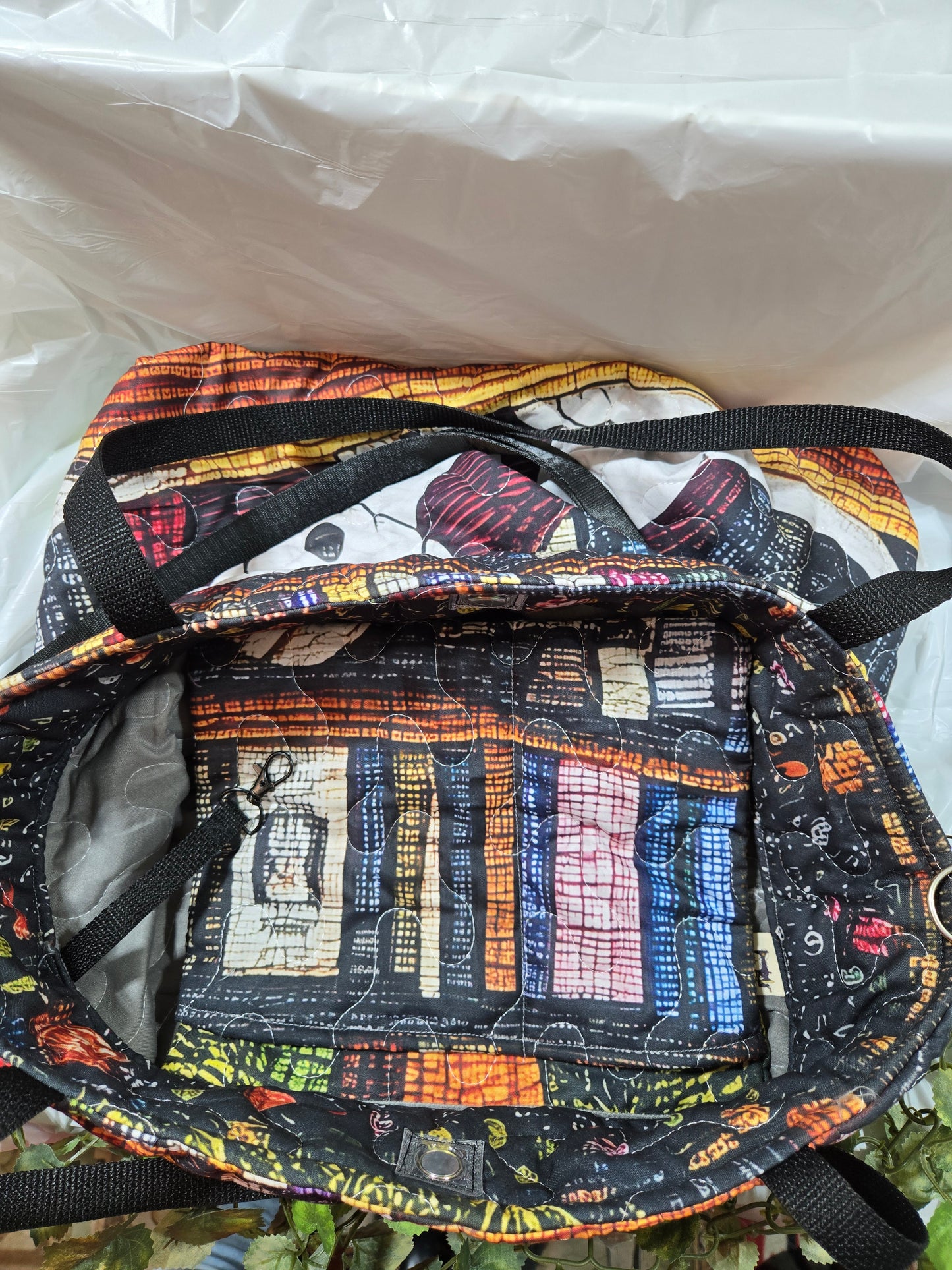 A Librarian's Best Friend Large Crossbody Tote