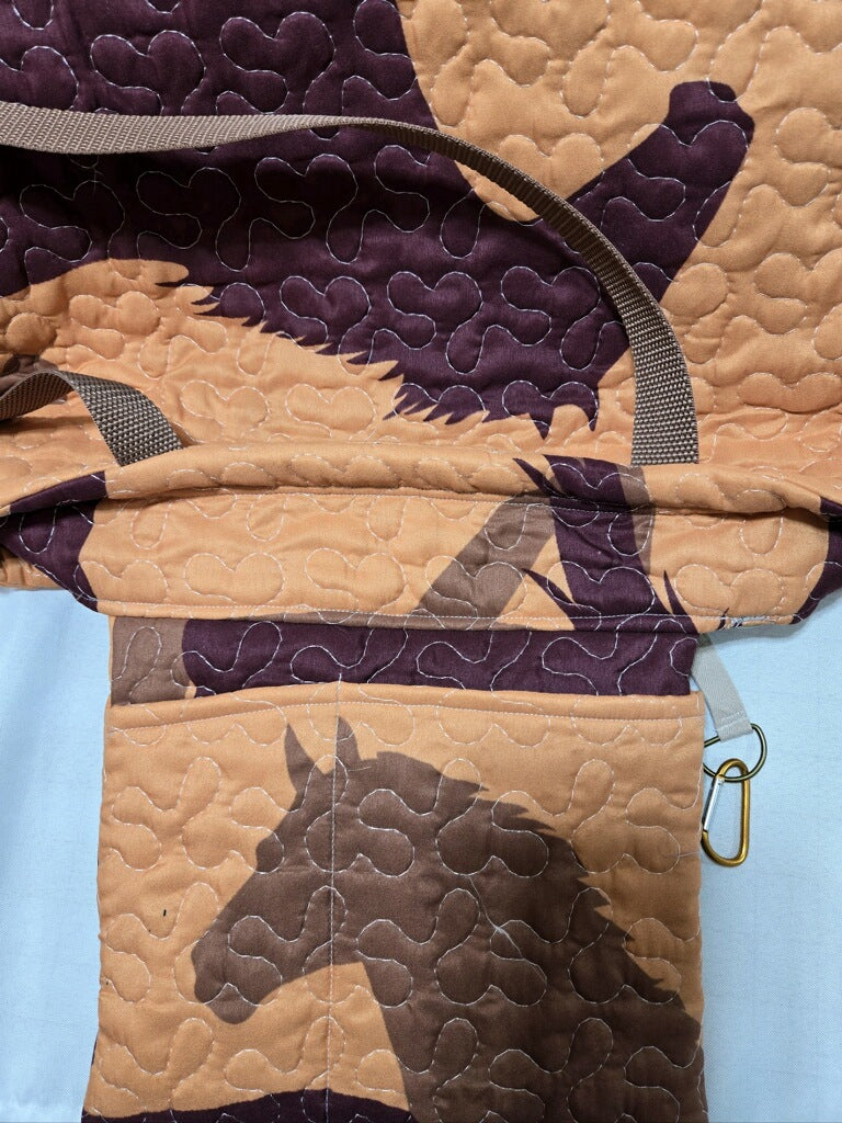 Cowboy Up! Quilted Tote Bag