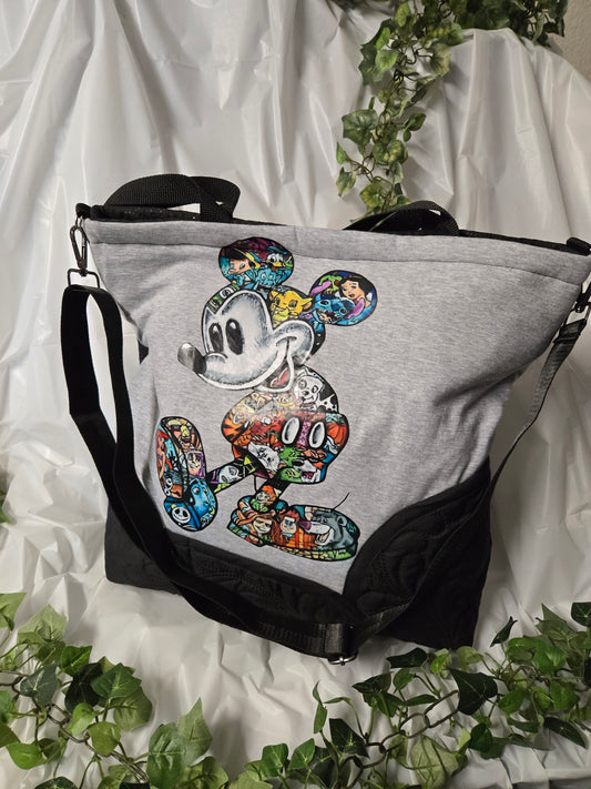 Classic Theme Park Large Crossbody Tote