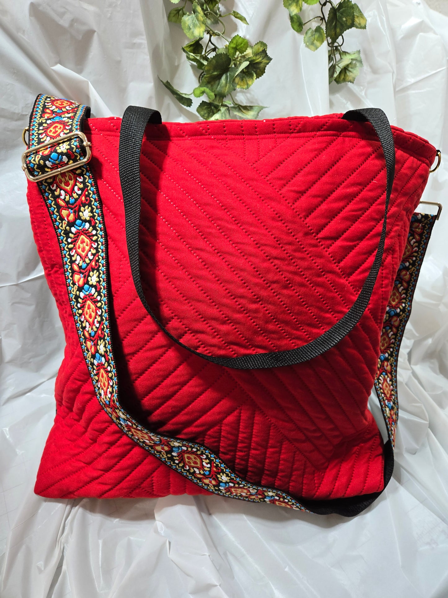 The Woman in Charge Large Crossbody Tote