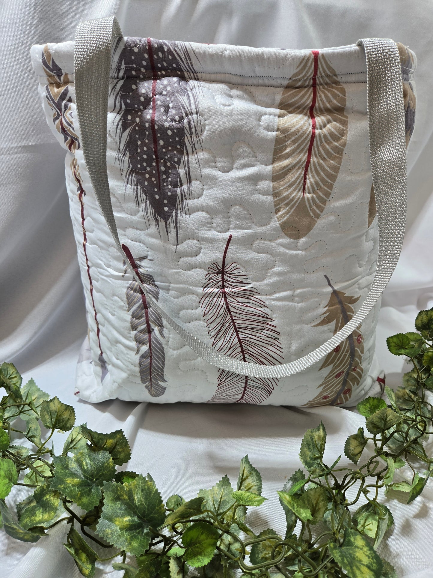Birds of a Feather! Quilted Tote Bag