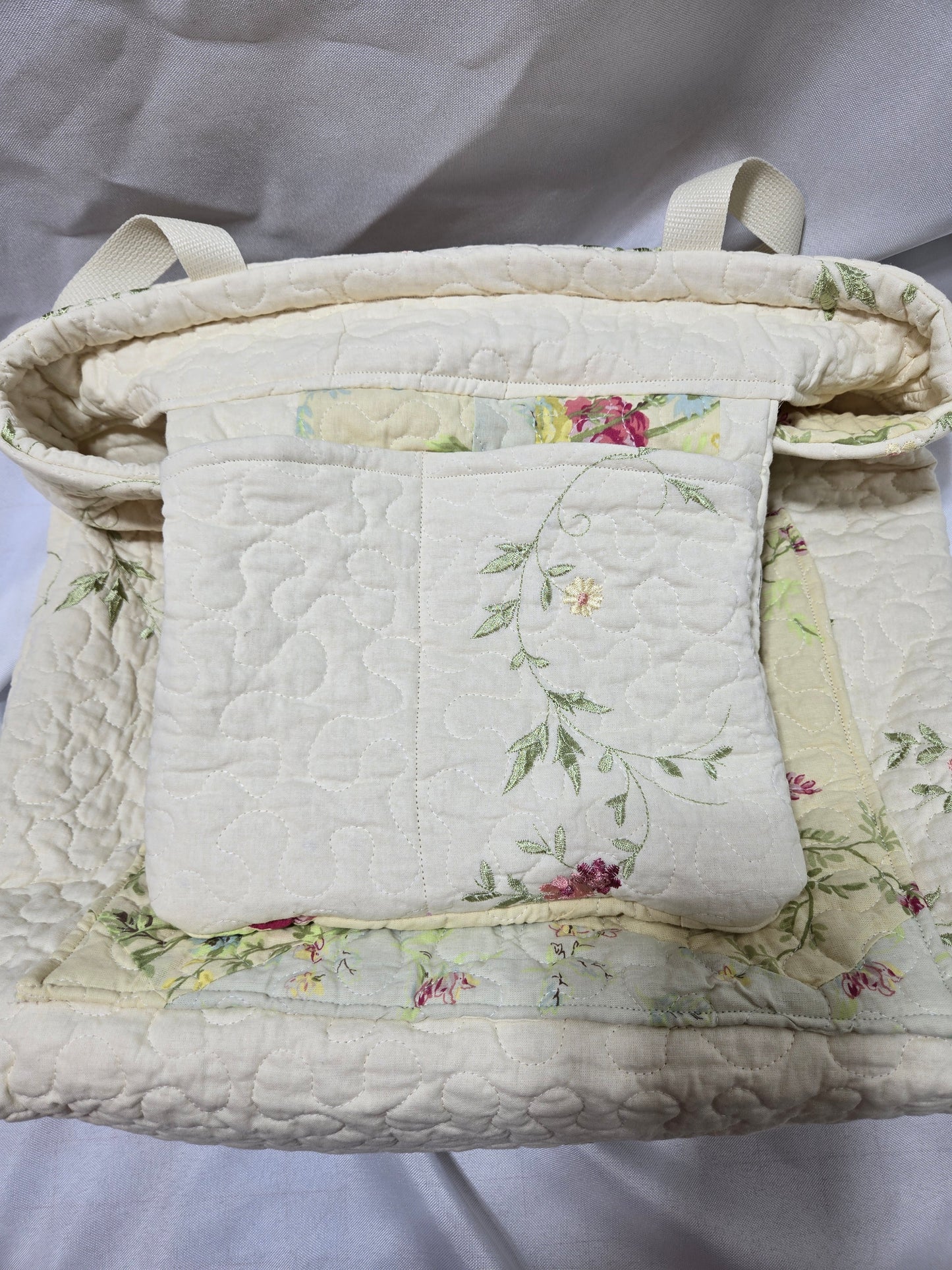 Floral Dream Garden Tote Bag