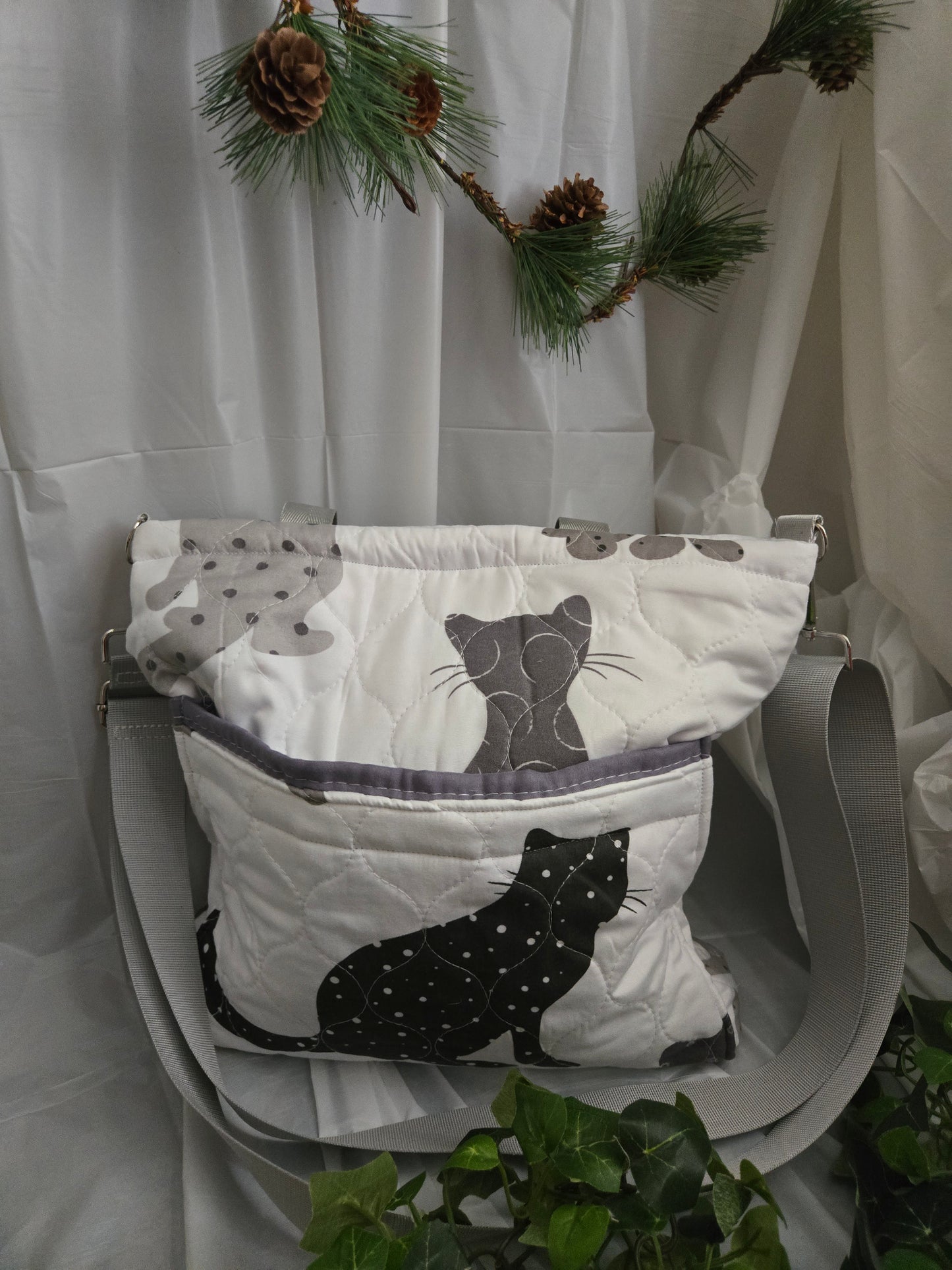 The Cat's Meow Medium Crossbody Tote