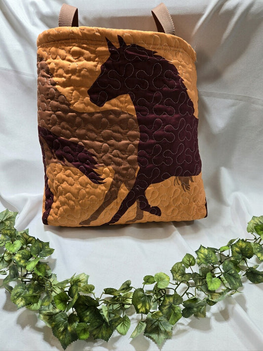 Cowboy Up! Quilted Tote Bag